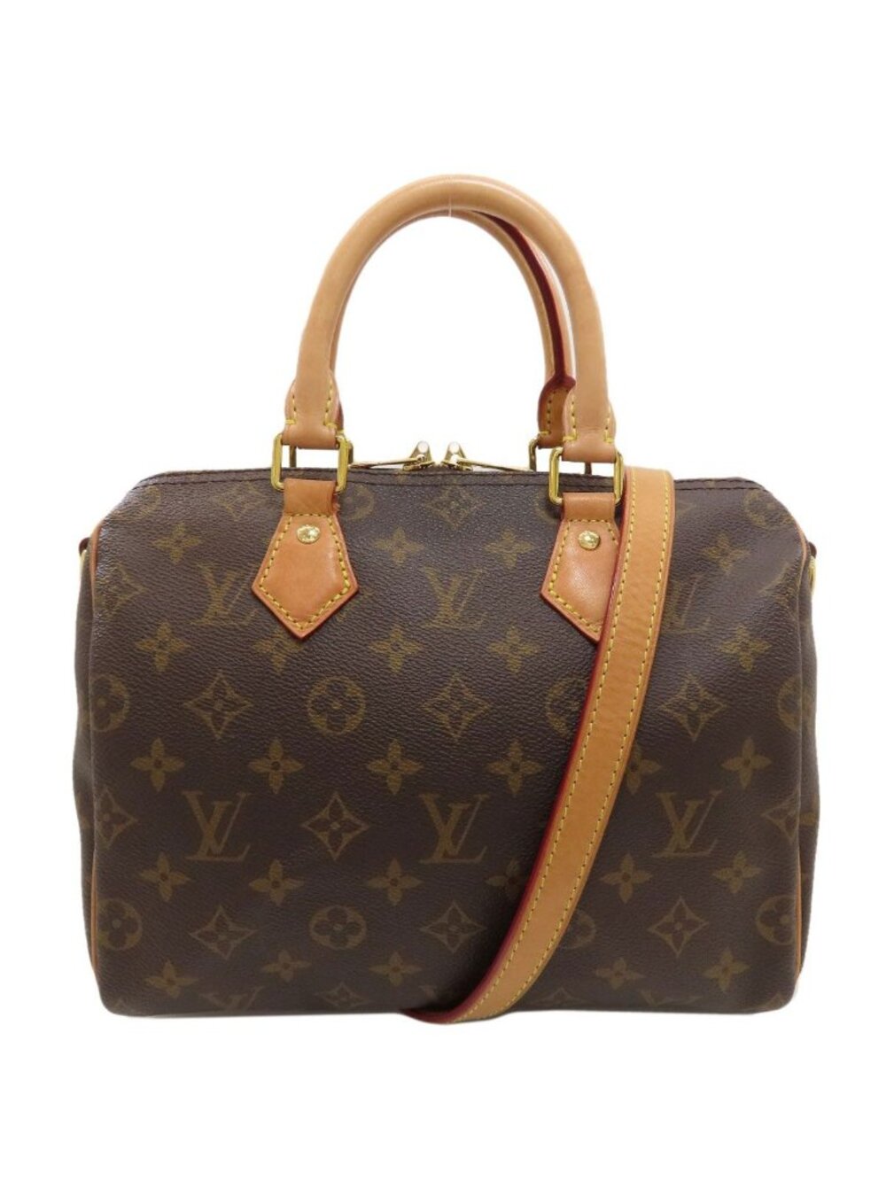 Louis Vuitton Speedy Bandouliere 25 Handbag Monogram Canvas